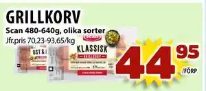 Matvärlden Tensta GRILLKORV erbjuda