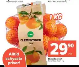 Coop Extra Clementiner i nät erbjuda