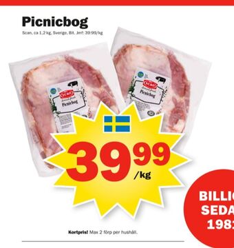 Pekås Scan Picnicbog erbjuda