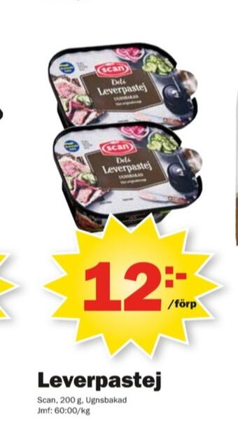 Pekås Scan Deli Leverpastej erbjuda