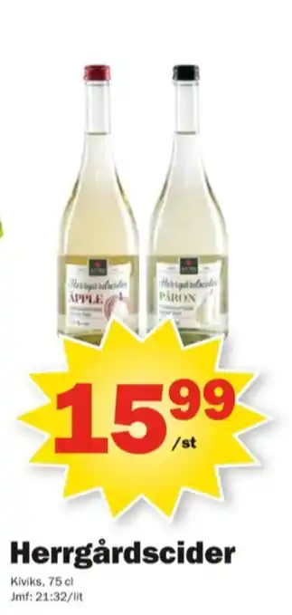 Pekås Kivik Cider erbjuda