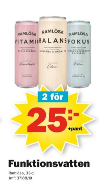 Pekås Vitamin Energidryck erbjuda