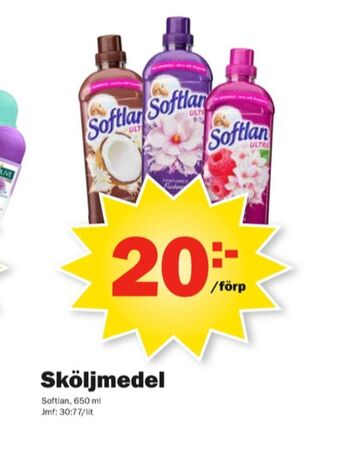 Pekås Softlan Sköljmedel erbjuda