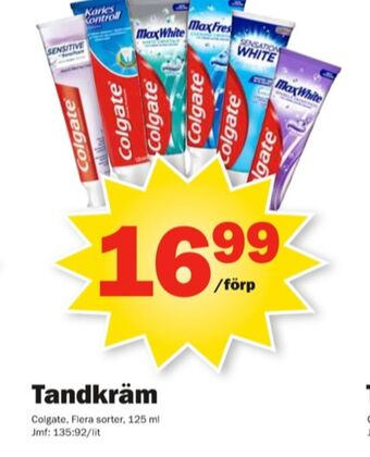 Colgate Tandkräm