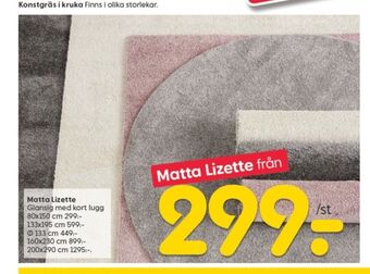 Rusta Mattor erbjuda