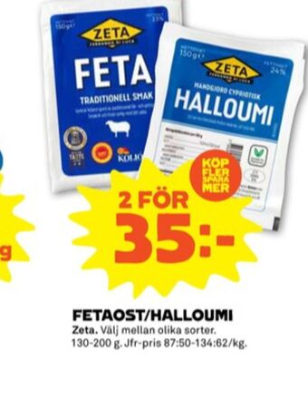 Stora Coop Zeta Fetaost erbjuda