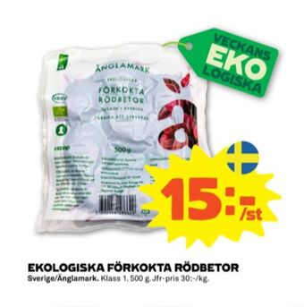 Stora Coop Änglamark Rödbetor erbjuda
