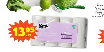Stora Coop X-tra Toalettpapper erbjuda