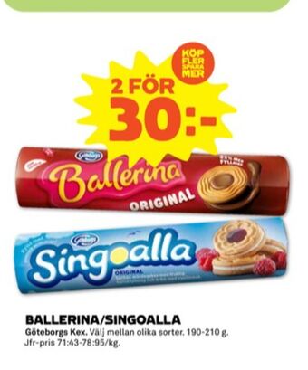 Ballerina Kaffekex