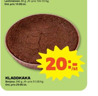 Stora Coop Bonjour Butiksbakat kaffebröd erbjuda
