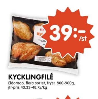 Tempo Eldorado Kycklingbröstfilé erbjuda