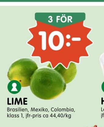 Tempo Lime erbjuda