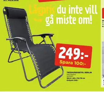 Jem&Fix Solstol erbjuda