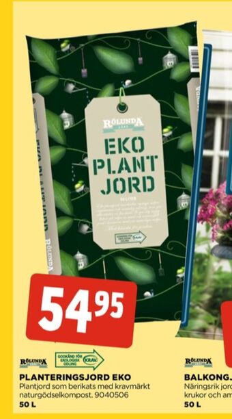 Jem&Fix Rölunda Plantjord erbjuda