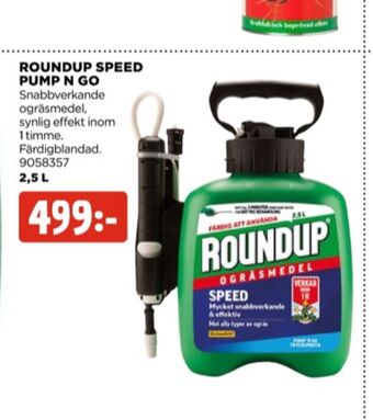 Jem&Fix Roundup Ogräsmedel erbjuda