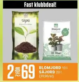 ÖoB Blomjord & Såjord erbjuda