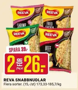 ÖoB REEVA SNABBNUDLAR erbjuda