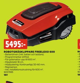Einhell Robotgräsklippare