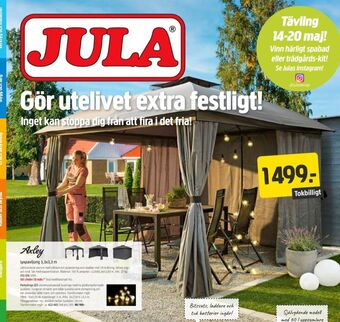 Jula Axley Paviljong erbjuda