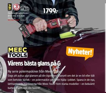 Jula Meec Tools Polermaskin erbjuda