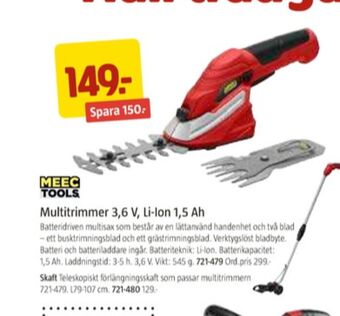 Jula Meec Tools Multiverktyg erbjuda