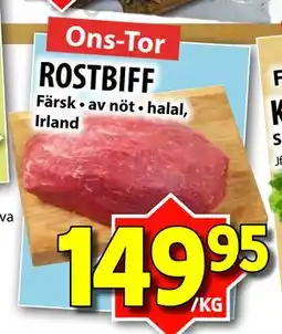 Matvärlden Tensta ROSTBIFF erbjuda