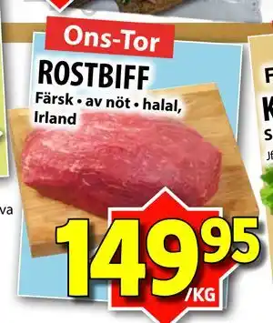 Matvärlden Tensta ROSTBIFF erbjuda