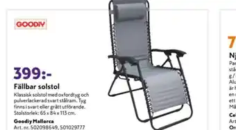 K-rauta Goodiy Solstol erbjuda