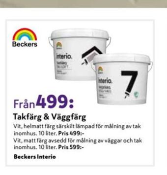 K-rauta Interio Målarfärg erbjuda