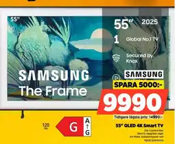 Power Samsung 55" qled 4k smart tv erbjuda