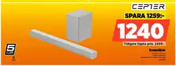 Power Cepter soundbar erbjuda