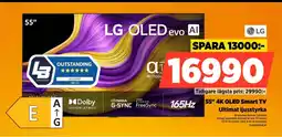 Power Lg 55" 4k oled smart tv ultimat ljusstyrka erbjuda
