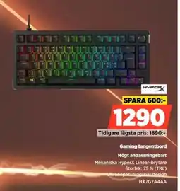 Power Hyper Gaming tangentbord Högt anpassningsbart erbjuda