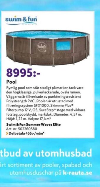 Swim & Fun Pool