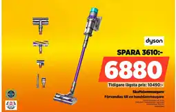 Power Dyson Skaftdammsugare Förvandlas till en handdammsugare erbjuda
