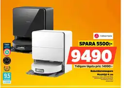 Power Roborock robotdammsugare maxhöjd erbjuda