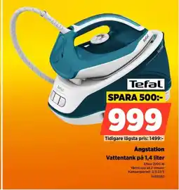 Power Tefal Ångstation Vattentank på erbjuda