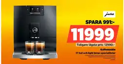 Power Jura kaffemaskin 17 hot och light brew-specialiteter erbjuda
