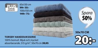 JYSK Handduk erbjuda