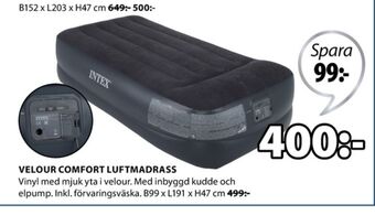 JYSK Intex Luftmadrass erbjuda