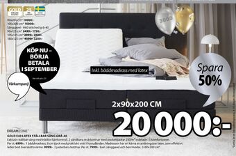 DreamZone Sängar