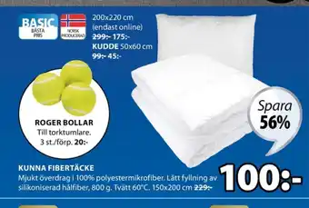 JYSK Täcke erbjuda