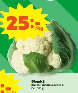 Stora Coop Blomkål erbjuda