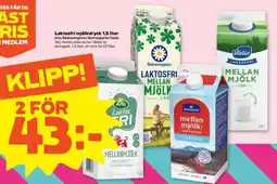 Stora Coop Laktosfri mjölkdryck 1,5 liter erbjuda