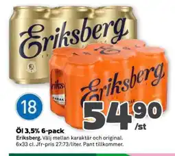 Stora Coop Öl 3,5%, 6-pack erbjuda