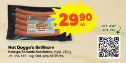 Stora Coop Hot Dogge’s Grillkorv erbjuda