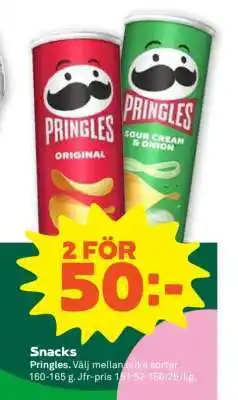 Stora Coop Pringles erbjuda