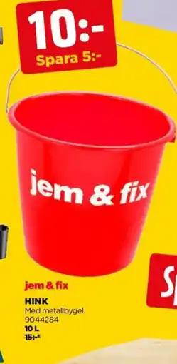Jem&Fix Hink erbjuda