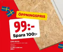 Jem&Fix OSB-Skiva erbjuda