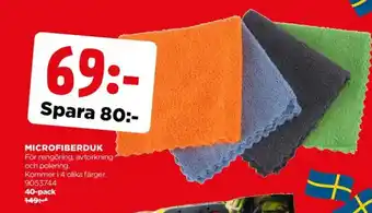 Jem&Fix Microfiberduk erbjuda